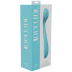 LOVELINE Juicy - Blue - Blue 21.5 cm USB Rechargeable Vibrator - Image 5
