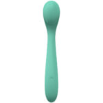 LOVELINE Juicy - Green - GReen 21.5 cm USB Rechargeable Vibrator - Image 3