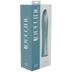 LOVELINE La Perla II - Blue - Pearlescent Blue 19.2 cm USB Rechargeable Vibrator - Image 3