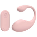 LOVELINE Wave - Pink USB Rechargeable C-Shaped Vibrator with Remote - Image 2