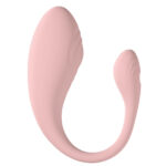 LOVELINE Wave - Pink USB Rechargeable C-Shaped Vibrator with Remote - Image 4