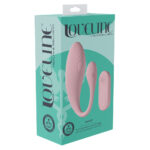 LOVELINE Wave - Pink USB Rechargeable C-Shaped Vibrator with Remote - Image 5