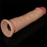 7 Inch Power Basics - Flesh 18 cm USB Rechargeable Vibrating Dong - Image 7