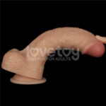 8.5 Inch Power Basics - Flesh 21.6 cm USB Rechargeable Vibrating Dong - Image 5