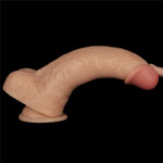 9 Inch Power Basics - Flesh 23 cm USB Rechargeable Vibrating Dong - Image 5