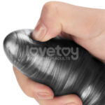 King Sized Vibrating Vibrax Slider - Grey 32.3 cm (12.5'') USB Rechargeable Vibrating Dildo - Image 5