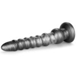 King Sized Vibrating Vibrax Slider - Grey 32.3 cm (12.5'') USB Rechargeable Vibrating Dildo - Image 6