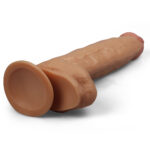 King Size 11'' Realistic Dildo - Flesh 29.5 cm Dong - Image 9
