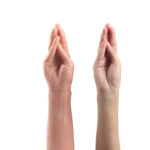 King Sized 13.5'' Realistic Magic Hand - Flesh 36 cm Hand Dildo - Image 7
