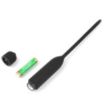 Ultimate Silicone Vibrating Urethral Dilator - Black Vibrating Urethral Sound - Image 9