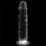 Flawless Clear Dildo 7'' - Clear 17.8 cm Dong - Image 6
