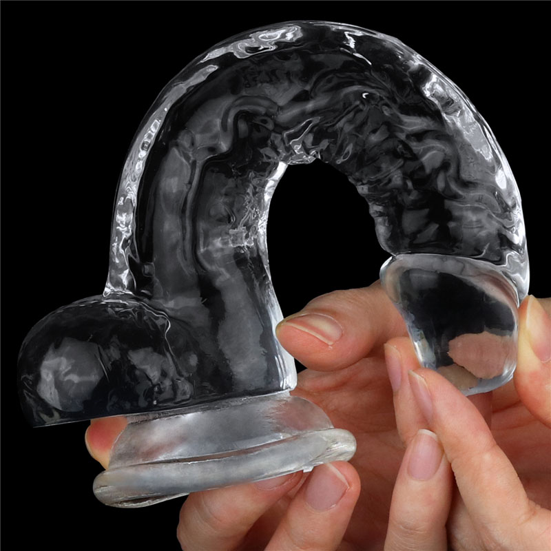 Flawless Clear Dildo 7.5'' - Clear 19 cm Dong - Image 6