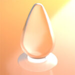Flawless Clear Anal Plug 4.5'' - Clear 11.5 cm Butt Plug - Image 9