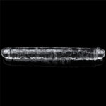 Flawless Clear Double Dildo 12'' - Clear 30 cm Double Dong - Image 2