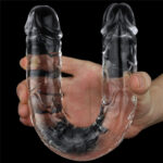 Flawless Clear Double Dildo 12'' - Clear 30 cm Double Dong - Image 6
