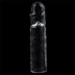 Flawless Clear Penis Sleeve 2'' - Clear 5 cm Penis Extender Sleeve - Image 2