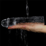 Flawless Clear Penis Sleeve 2'' - Clear 5 cm Penis Extender Sleeve - Image 8