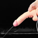 Cumming Softee Soft Ejaculation Cock 9'' with Balls - Flesh 22.9 cm Squirting Dong - Image 3
