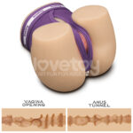 Streetgirls Dual Motor Sensation Pulse - Flesh USB Rechargeable Vibrating Masturbator - Image 2