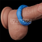 Pinnacle Pro Ridge Bump Stretcher - Blue Cock Ring - Image 2