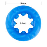 Pinnacle Pro Ridge Bump Stretcher - Blue Cock Ring - Image 9
