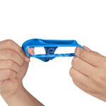 Pinnacle Pro Trio Grip Enhancer - Blue Cock & Balls Ring - Image 7