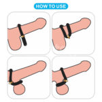 Pinnacle Pro Anyfit Stretcher - Black Adjustable Cock Ring - Image 6