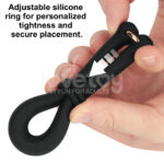Pinnacle Pro Anyfit Plus Stretcher - Black Adjustable Cock Ring - Image 3