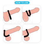 Pinnacle Pro Anyfit Plus Stretcher - Black Adjustable Cock Ring - Image 7