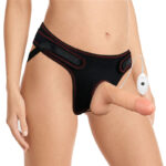 Ingen Vibrating Easy Strap-On Set - Flesh 17.8 cm (7'') Vibrating Strap-On - Image 2