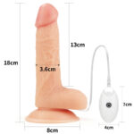Ingen Vibrating Easy Strap-On Set - Flesh 17.8 cm (7'') Vibrating Strap-On - Image 7