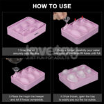 Jokes & Parties Butt Plug Silicone Ice Tray - Novelty Ice Tray - Image 4