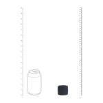 LEVELZ Liquid Silicone Ball Strap - L - Black - Black Ball Strap - Image 4