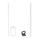 LEVELZ Double O Silicone Cock Ring - M - Black - Black Cock & Balls Rings - Image 6