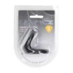 LEVELZ Double O Silicone Cock Ring - M - Black - Black Cock & Balls Rings - Image 8