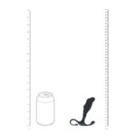 LEVELZ Rippled with Hard Loop Prostate Massager - Small - Black Small Prostate Massager - Image 6