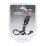 LEVELZ Rippled with Hard Loop Prostate Massager - Small - Black Small Prostate Massager - Image 8
