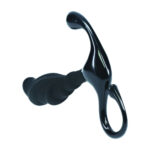 LEVELZ Rippled with Hard Loop Prostate Massager - Medium - Black Medium Prostate Massager - Image 5