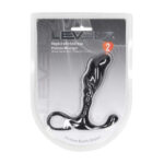 LEVELZ Rippled with Hard Loop Prostate Massager - Medium - Black Medium Prostate Massager - Image 8