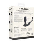 LEVELZ Dual Vibrating Prostate Stimulator with Cock Ring - Black USB Rechargeable Vibrating Butt Plug with Cock Ring - Image 8