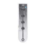LEVELZ Round Silicone Anal Balls - L - 40mm - Black 40.5 cm Large Anal Beads - Image 6