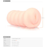 Kokos Gloria - Flesh Dual Layer Vagina Stroker - Image 6