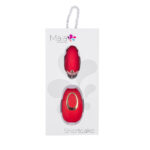 Maia SHORTCAKE - Red USB Rechargeable Vibrating Egg with Wireless Remote - Image 5