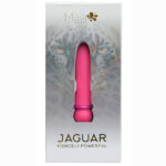 Maia JAGUAR - Pink - Pink 10.1 cm USB Rechargeable Bullet - Image 7
