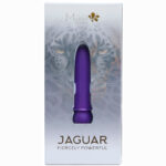 Maia JAGUAR - Purple - Purple 10.1 cm USB Rechargeable Bullet - Image 6