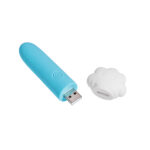 Maia STORMEE - Blue 11.1 cm USB Rechargeable Bullet - Image 4