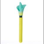 Maia VALA - Yellow - Yellow/Green 22.2 cm USB Rechargeable Flower Vibrator - Image 4
