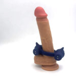 Maia RONAN - Blue - Blue USB Rechargeable Dual Vibrating Cock Ring - Image 3