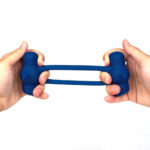Maia RONAN - Blue - Blue USB Rechargeable Dual Vibrating Cock Ring - Image 4