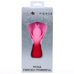 Maia MINA - Red - Red/Pink USB Rechargeable Fluttering Flower Stimulator - Image 5